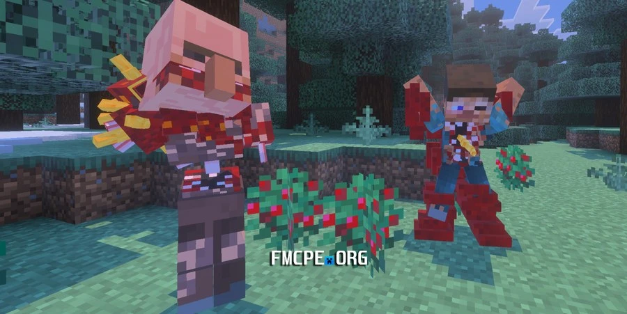 Infected Villager and Human