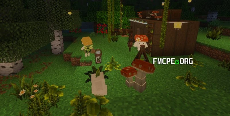 Faye world in Minecraft