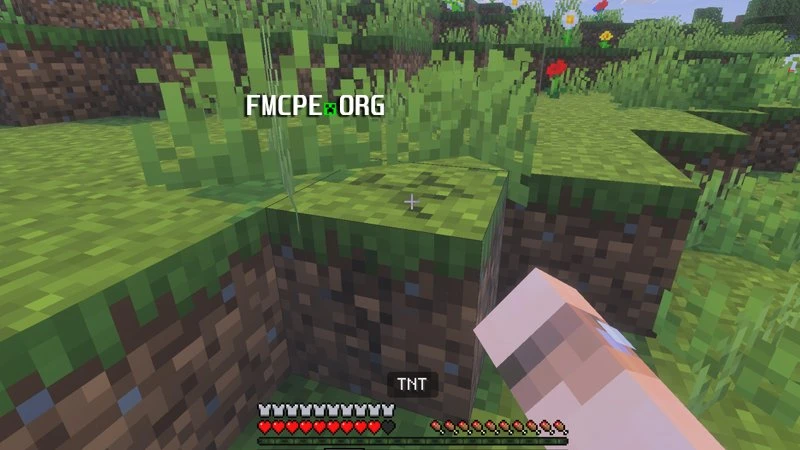 Breaking blocks with no effects