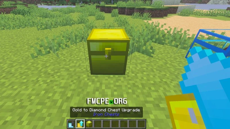 Upgrading gold chest to diamond