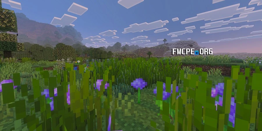 Standing in a tall grass