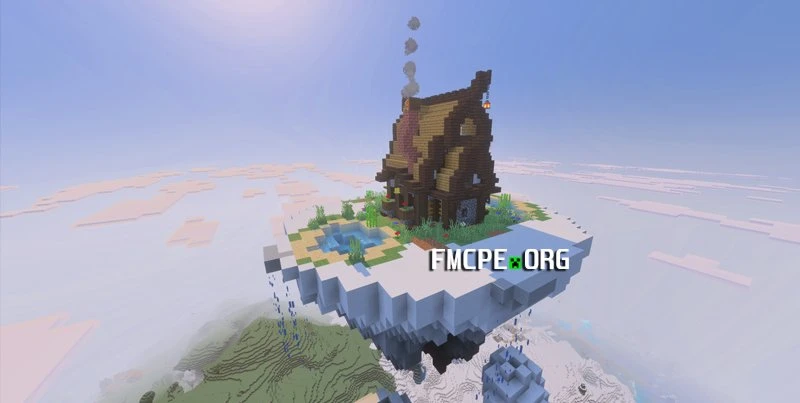 Flying island