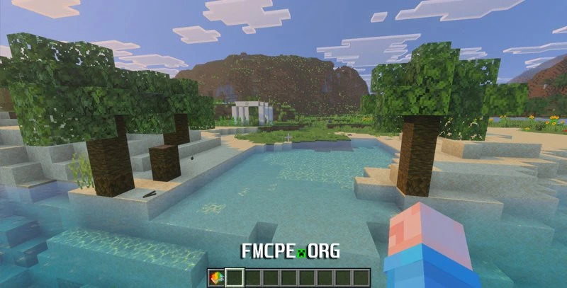 New world generation with structures and biomes