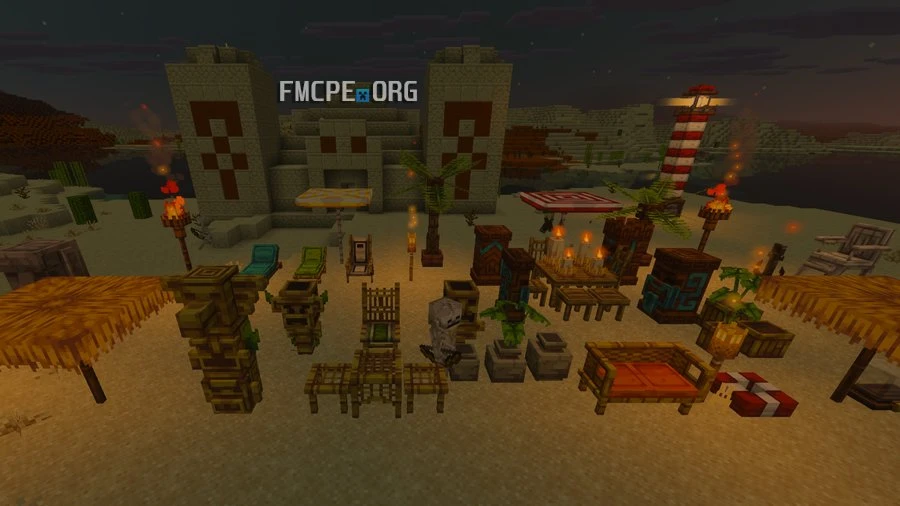 All of the furniture from Beachside