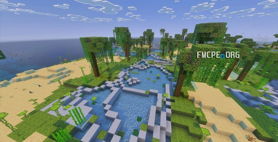 Mineral springs biome