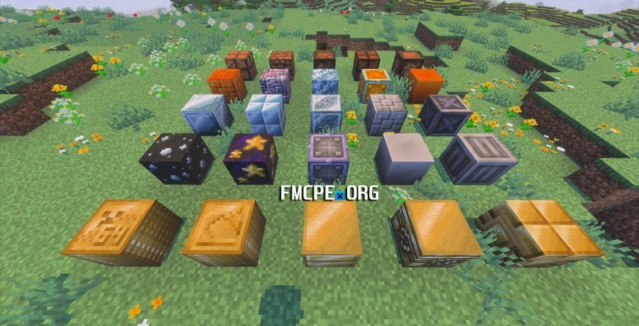 Chiseled blocks