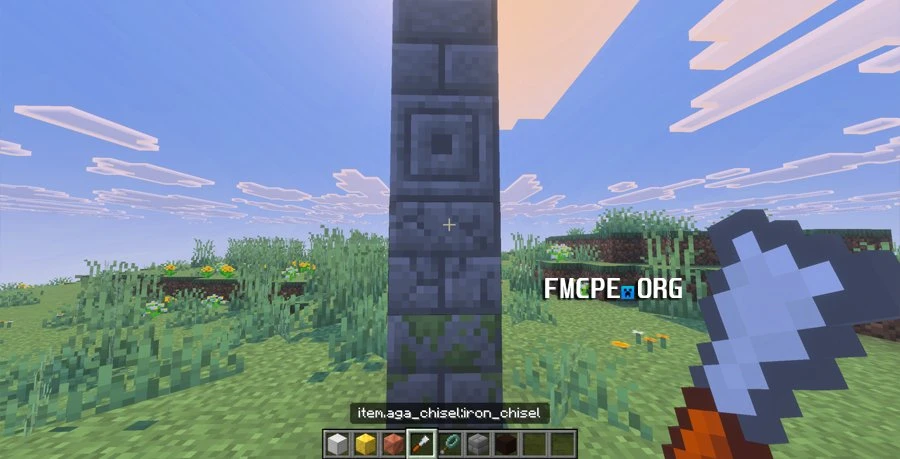 Stone block chisel