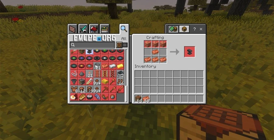 Copper items crafting