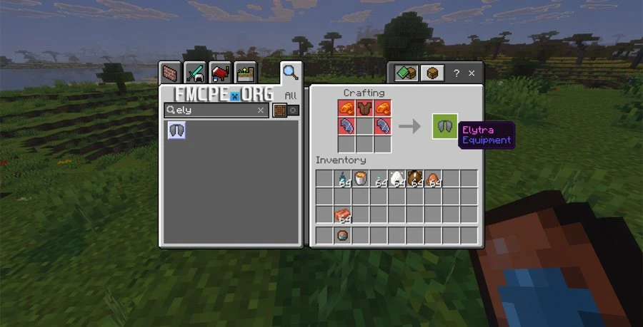 Crafting Elytra Wings