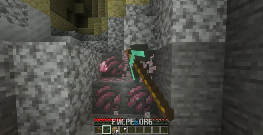 Gathering Pink Quartz