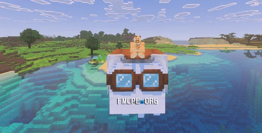 Happy Ghast flying
