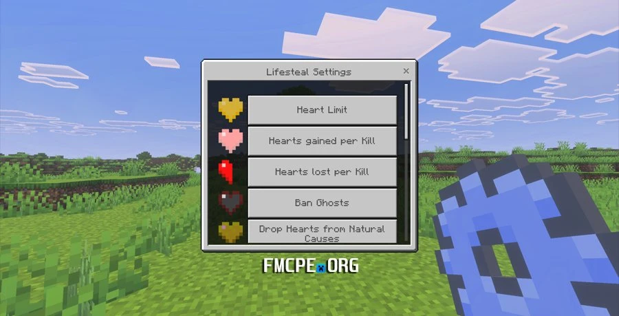 Configure the Lifesteal addon