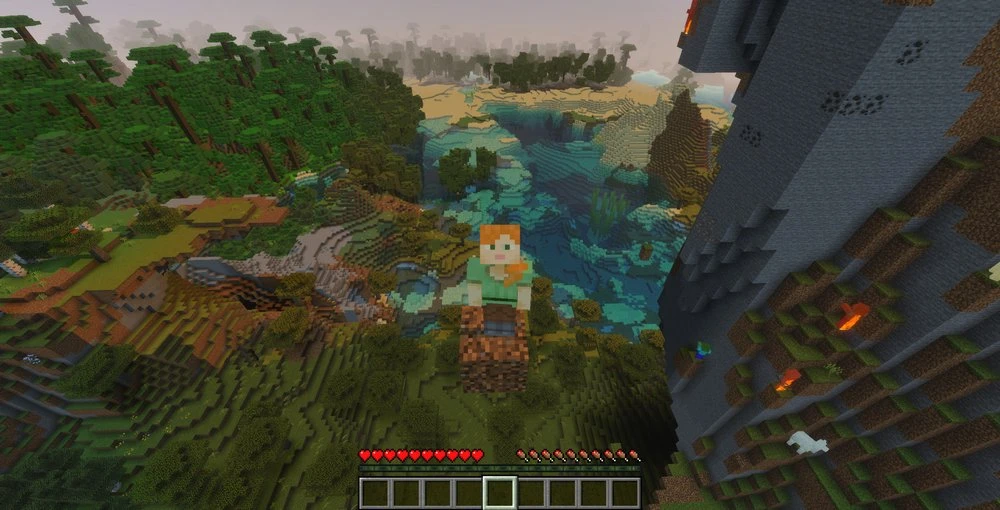 Spawing on a single block