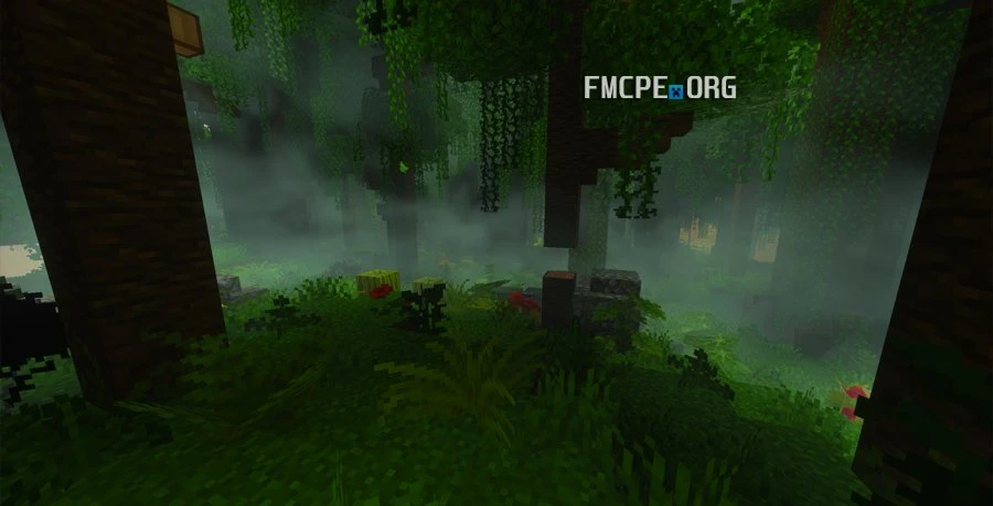 Jungle biome in RealismCraft
