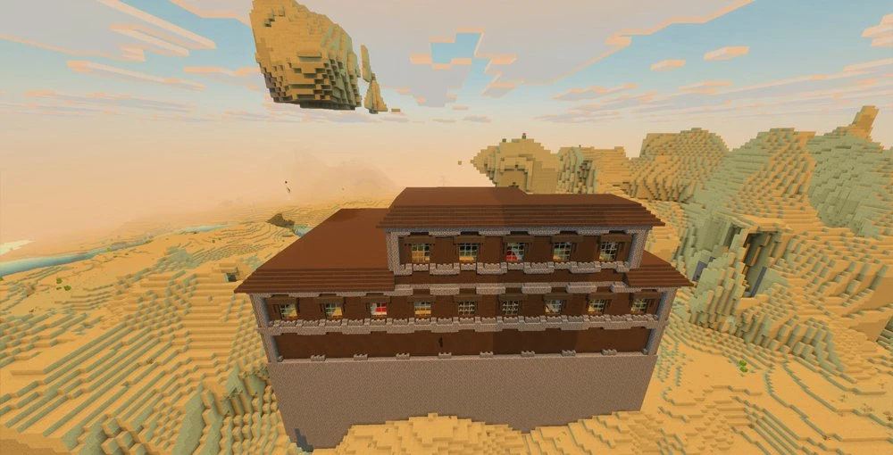Desert Woodland Mansion generation