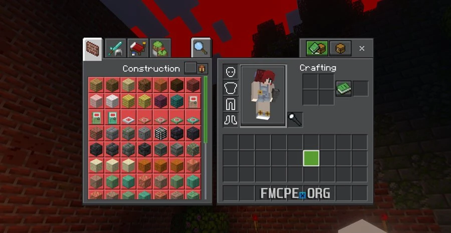 Dark GUI inventory