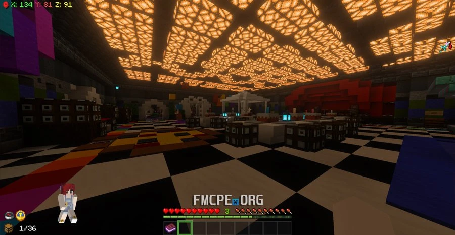 Lots of places to hide in the pizzeria