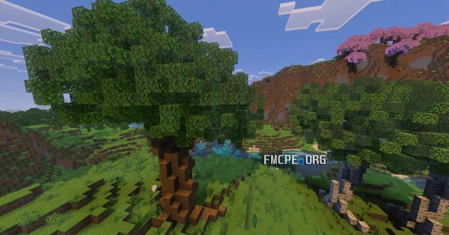 You can generate giant trees too