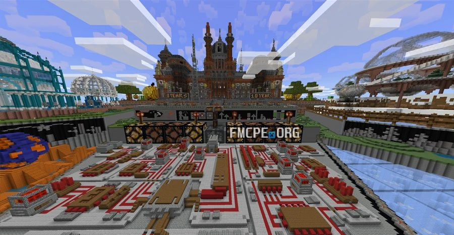 Minecraft Anniversary map