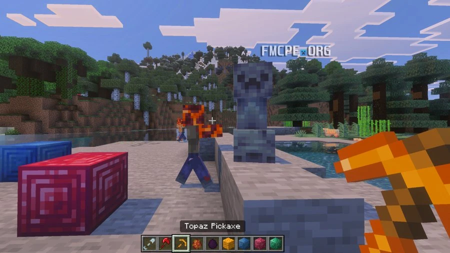 Magma Zombie and Cavern Creeper