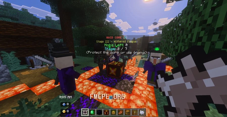 Third wave of the raid
