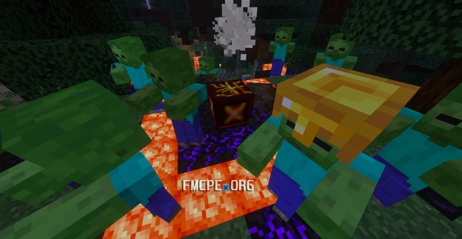 First wave mobs are zombies