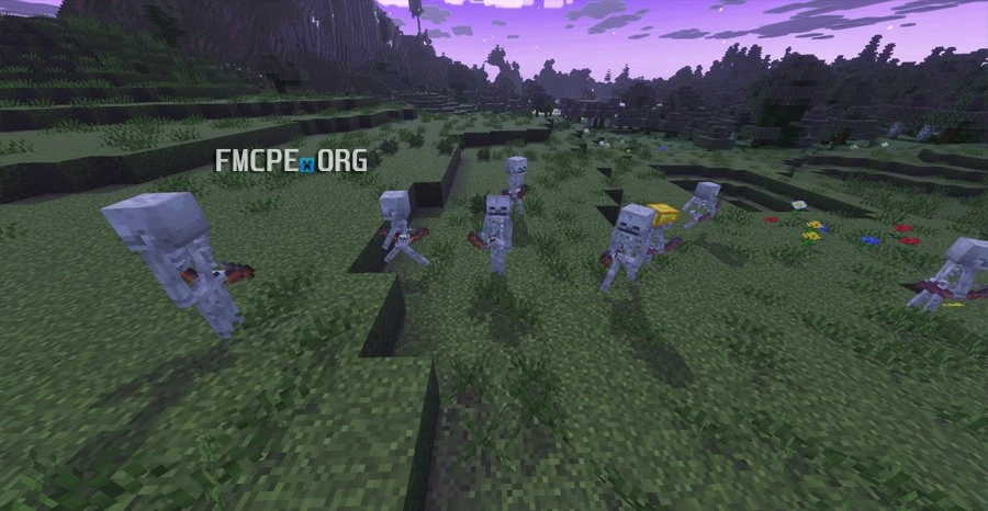Skeleton horde spawned