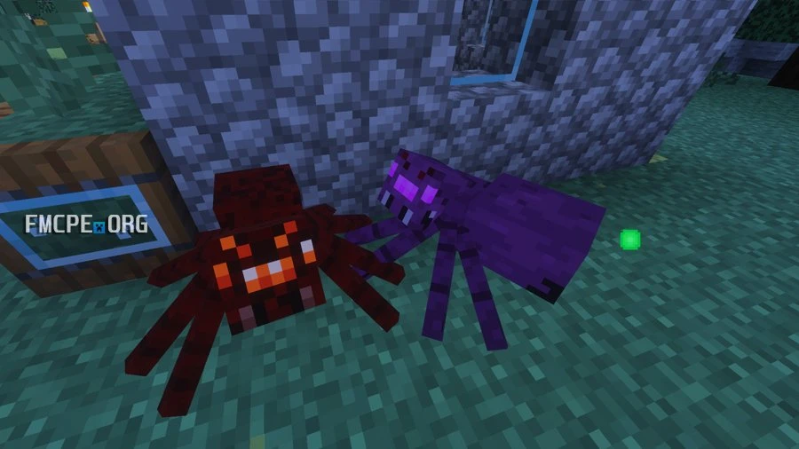 Ender Spider and Fire Spider