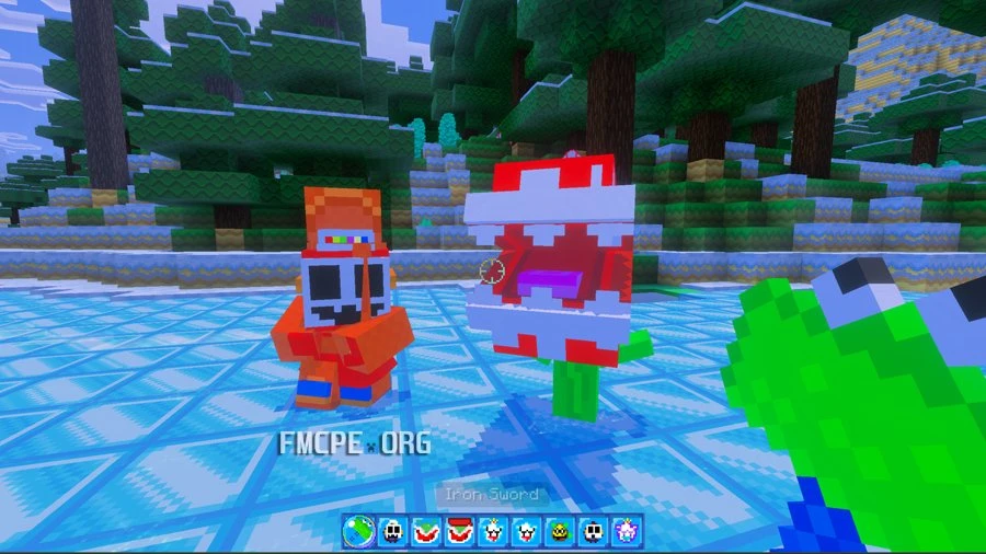 Shy Guy and Petey Piranha mobs
