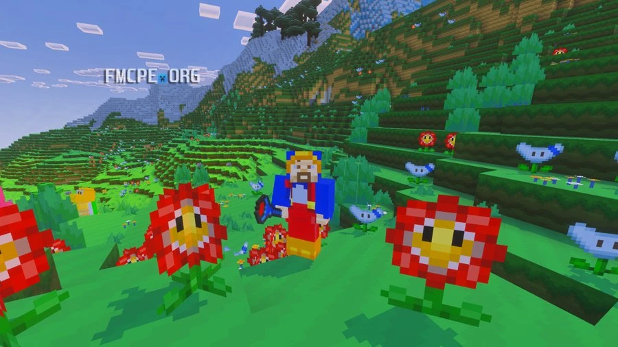 Super-mario themed resource pack