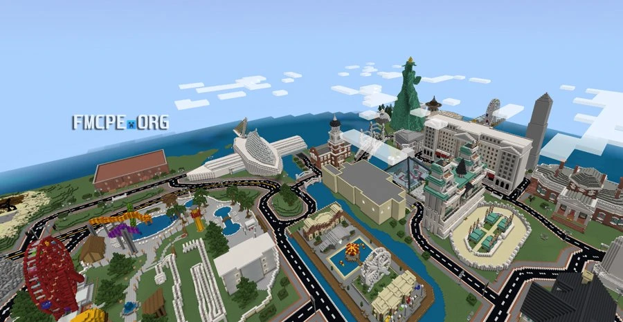 US landmarks built in Minecraft