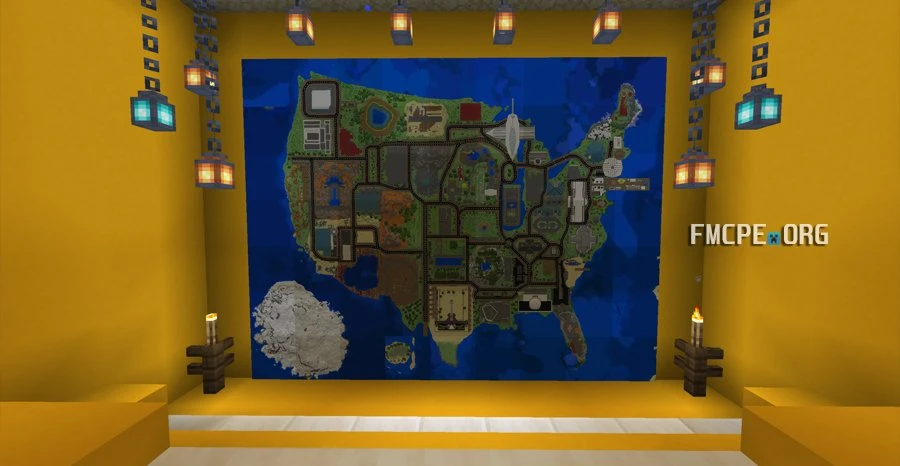 United States map