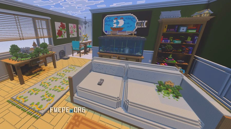 Bedroom of a gigantic size