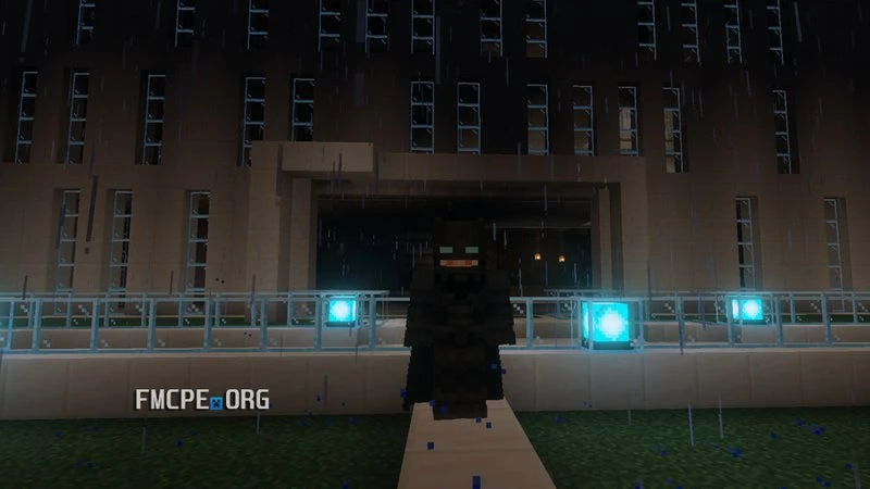 Batman movie costume in Minecraft
