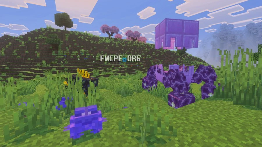 Amethyst and Shulker Box golem