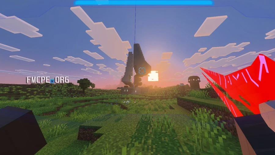 Halo beacon structure