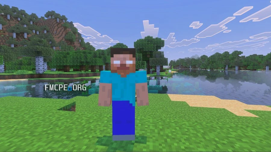 Herobrine in Minecraft Bedrock