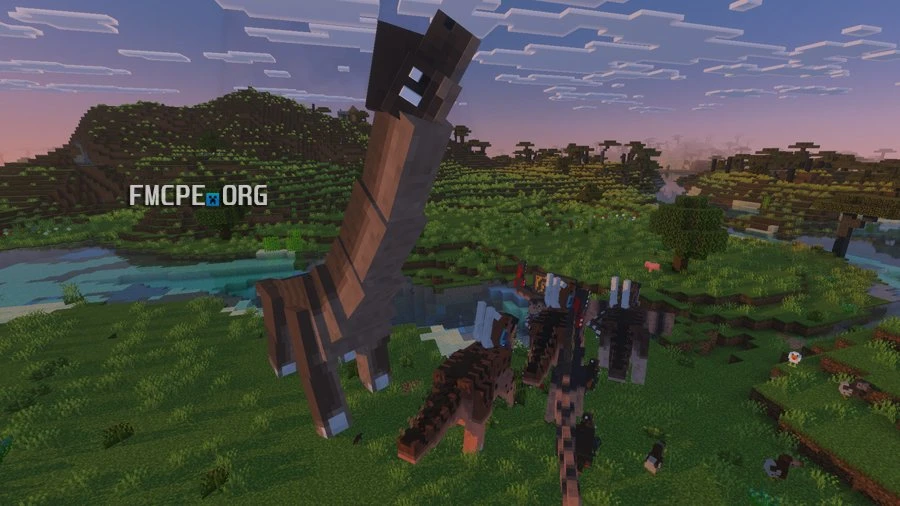 Brachiosaurus and other dinosaurs