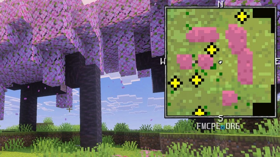 Minimap addon for Bedrock