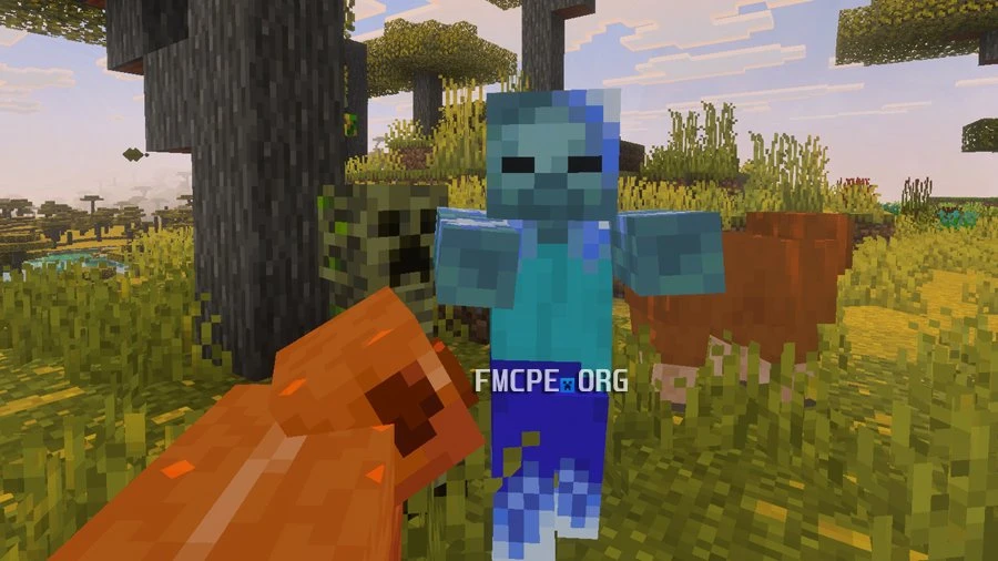 Frozen Zombie mob