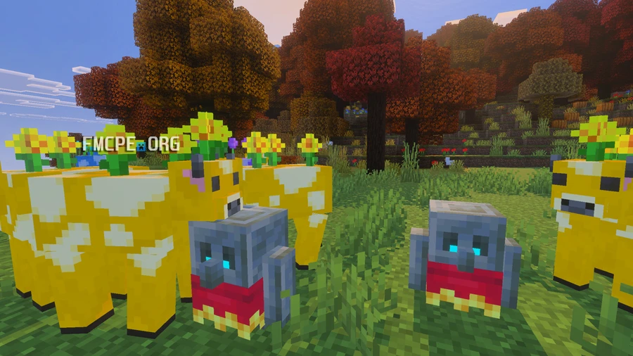 Moobloom and Tuff Golem from Mobvotes