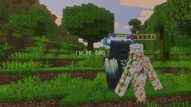 Warden vs Iron Golem battle