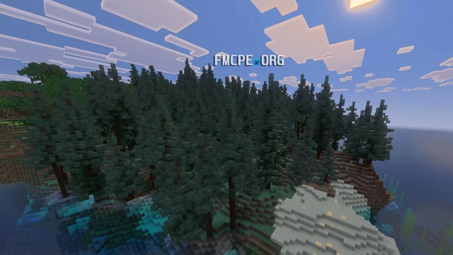 Taller and more realistic pine trees