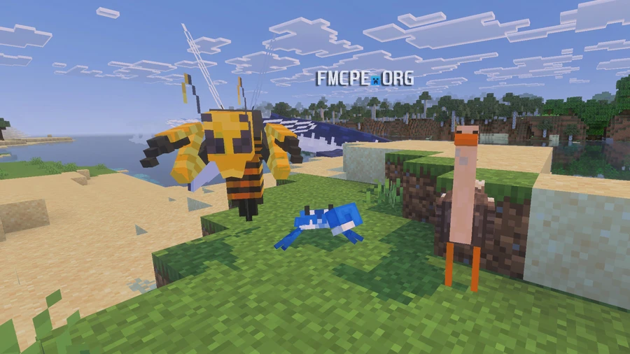 Hornet, Crab and Ostrich