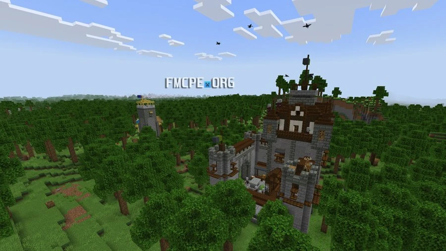 Core Craft structure spawning into the world