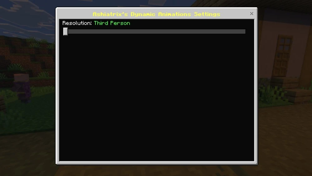 First person, Third person switch