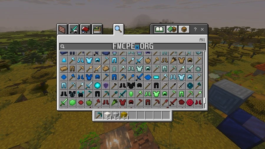 Armor sets and tools made from new ores