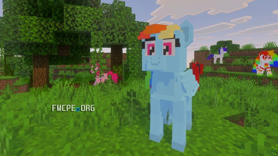 My Little Pony mod for Minecraft Bedrock