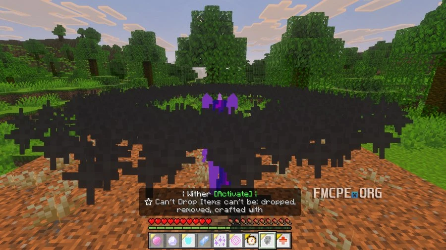 Wither area of effect ability