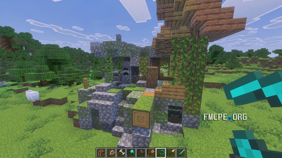 Diamond Sickle and Blacksmith ruins